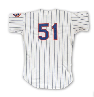 1977 Denny Sommers New York Mets Game Worn Home Jersey